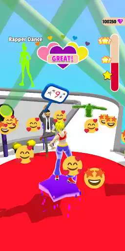 Play Dance Girl as an online game Dance Girl with UptoPlay