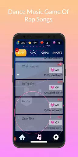 Play Dance Music Game Of Rap Songs as an online game Dance Music Game Of Rap Songs with UptoPlay