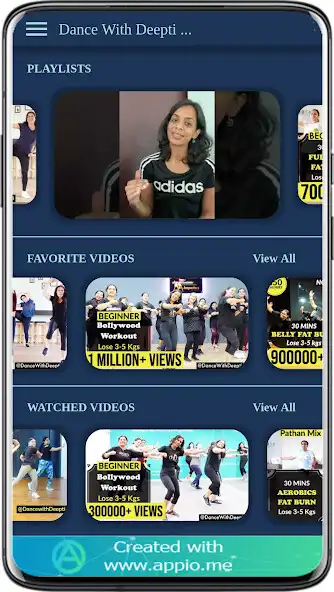 Play Dance With Deepti App  and enjoy Dance With Deepti App with UptoPlay
