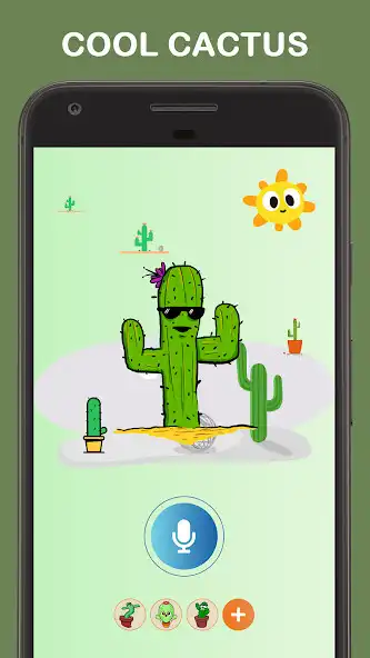 Play Dancing Cactus  Talking as an online game Dancing Cactus  Talking with UptoPlay