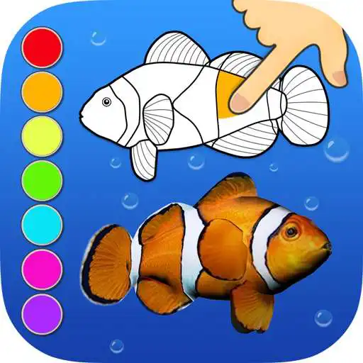 Play Dancing fishes 3D Coloring App APK