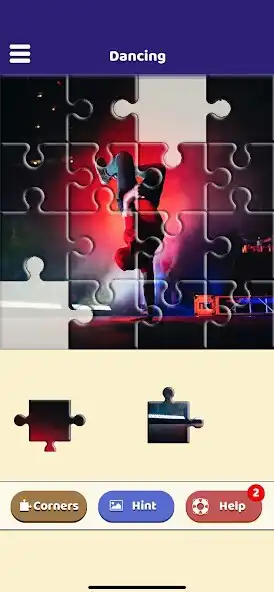 Play Dancing Love Puzzle as an online game Dancing Love Puzzle with UptoPlay