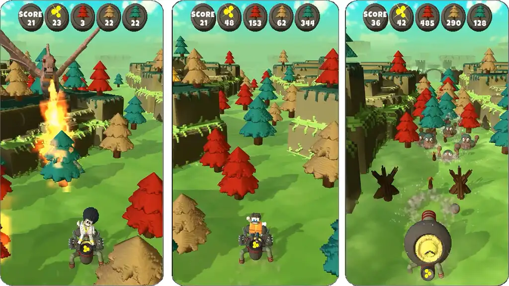 Play Dancing Lumberjack Casual Game as an online game Dancing Lumberjack Casual Game with UptoPlay