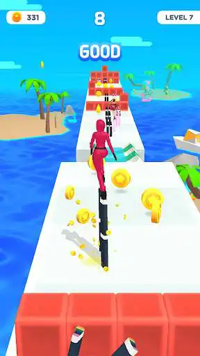 Play Dancing Race as an online game Dancing Race with UptoPlay
