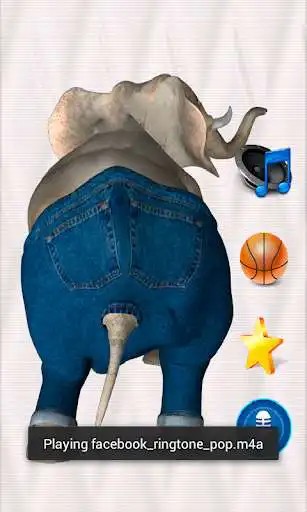 Play Dancing Talking Elephant as an online game Dancing Talking Elephant with UptoPlay