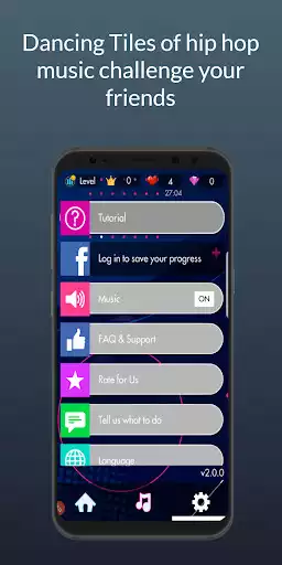 Play Dancing Tiles of hip hop music  and enjoy Dancing Tiles of hip hop music with UptoPlay