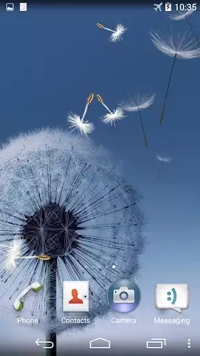 Play Dandelion Live Wallpaper as an online game Dandelion Live Wallpaper with UptoPlay