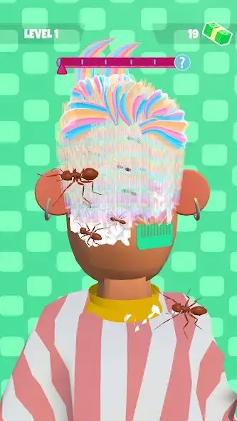 Play Dandruff Carve Sim as an online game Dandruff Carve Sim with UptoPlay