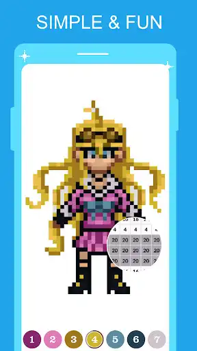 Play Danganronpa Pixel Art as an online game Danganronpa Pixel Art with UptoPlay