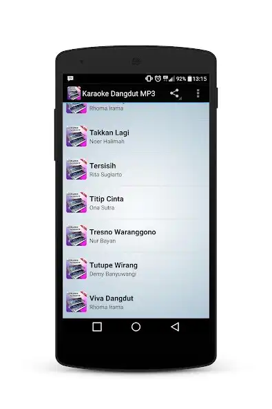 Play Dangdut Karaoke MP3 as an online game Dangdut Karaoke MP3 with UptoPlay