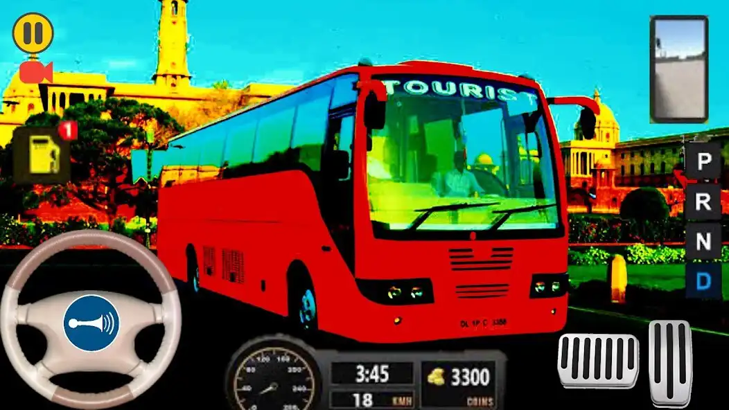 Play Danger Indian Bus Driving 2022 as an online game Danger Indian Bus Driving 2022 with UptoPlay