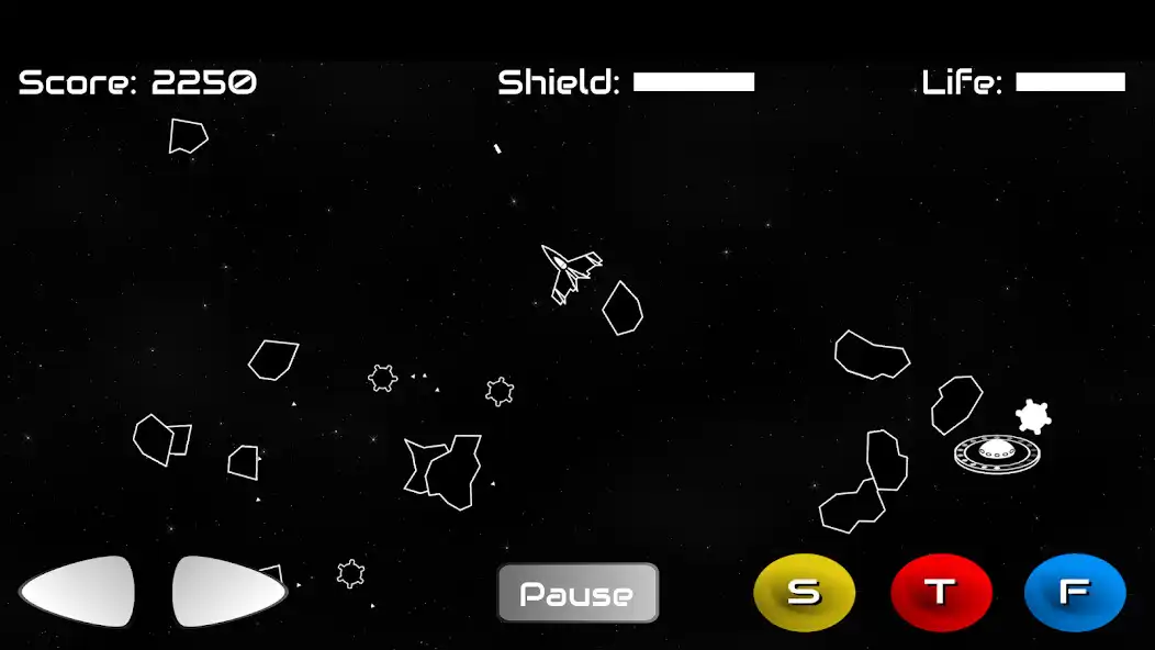 Play Danger in space as an online game Danger in space with UptoPlay