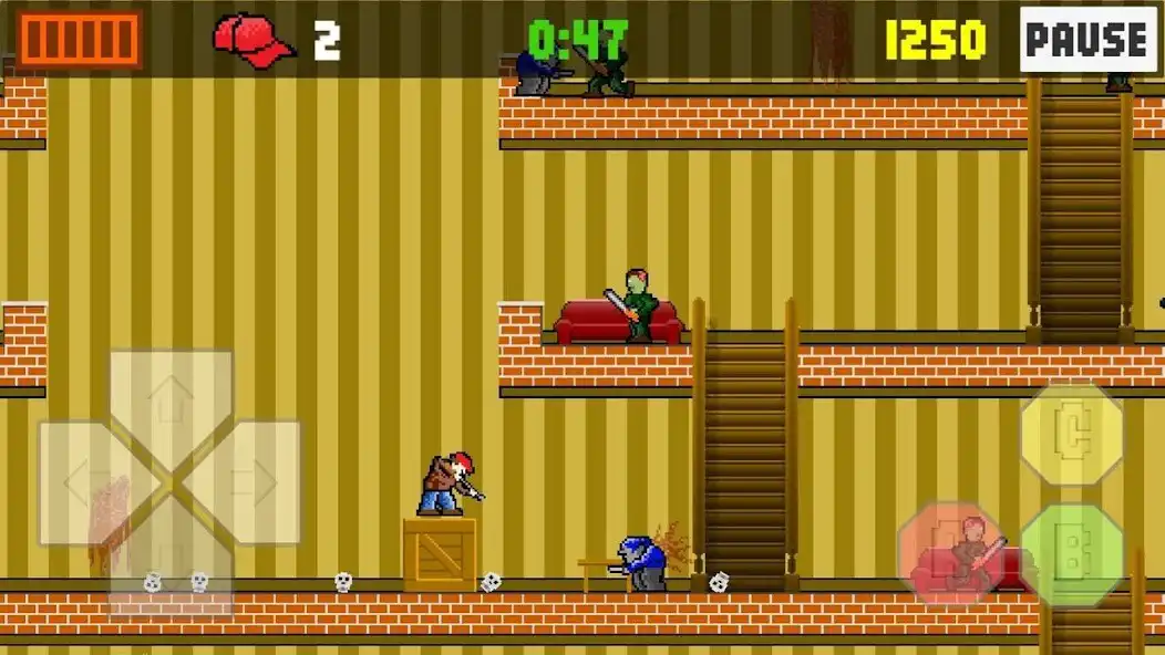 Play Dangerous David Demo as an online game Dangerous David Demo with UptoPlay