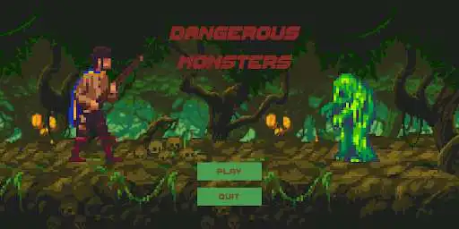 Play Dangerous Monsters - Epic Platformer  and enjoy Dangerous Monsters - Epic Platformer with UptoPlay