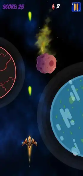 Play Dangerous Space - Galaxy Shooter as an online game Dangerous Space - Galaxy Shooter with UptoPlay