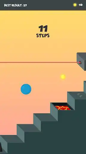 Play Dangerous Stairs as an online game Dangerous Stairs with UptoPlay