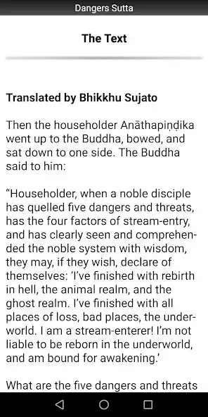 Play Dangers Sutta - Buddhism as an online game Dangers Sutta - Buddhism with UptoPlay