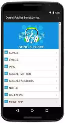 Play Daniel Padilla SongLyrics.