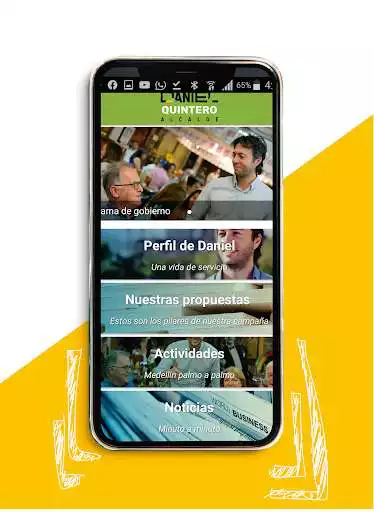 Play Daniel Quintero Alcalde as an online game Daniel Quintero Alcalde with UptoPlay