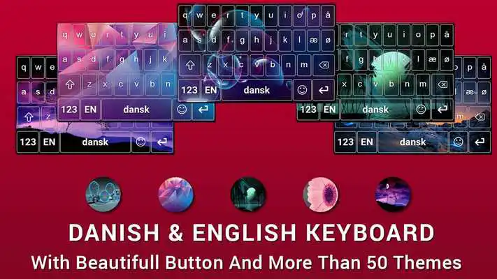 Play Danish Keyboard 2019: New Danish language keyboard