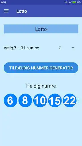 Play Danish Lotto as an online game Danish Lotto with UptoPlay