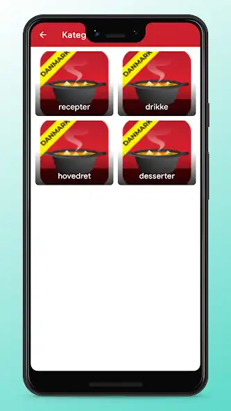 Play Danish Recipes - Food App as an online game Danish Recipes - Food App with UptoPlay