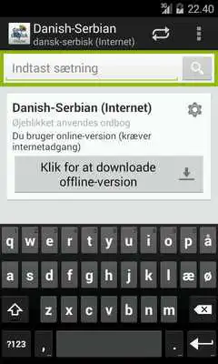 Play Danish-Serbian Dictionary