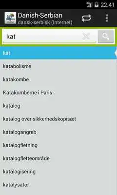 Play Danish-Serbian Dictionary
