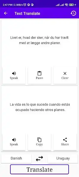 Play Danish To Uruguay Translator as an online game online Danish To Uruguay Translator with UptoPlay Play Danish To Uruguay Translator as an online game Danish To Uruguay Translator with UptoPlay