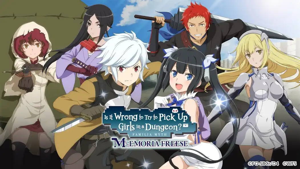Play DanMachi - MEMORIA FREESE  and enjoy DanMachi - MEMORIA FREESE with UptoPlay