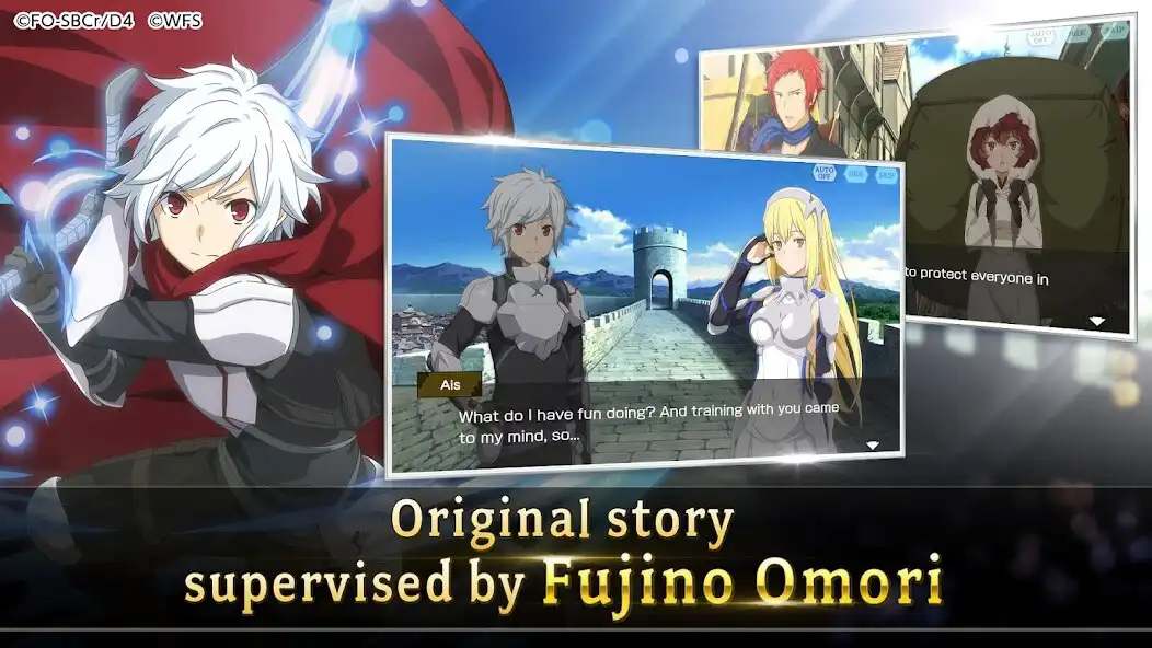 Play DanMachi - MEMORIA FREESE as an online game DanMachi - MEMORIA FREESE with UptoPlay