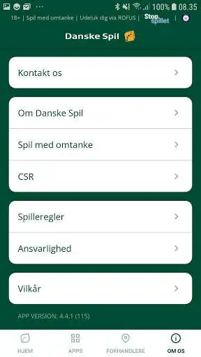 Play Danske Spil app  and enjoy Danske Spil app with UptoPlay