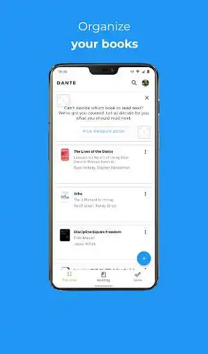 Play Dante - Book Tracker  and enjoy Dante - Book Tracker with UptoPlay