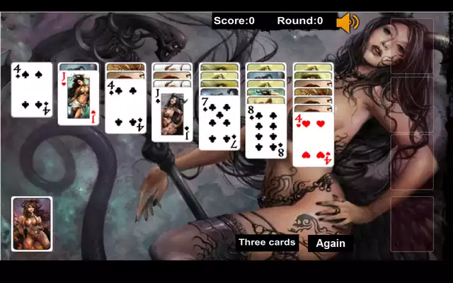 Play Darck Angel Solitaire Play Darck Angel Solitaire