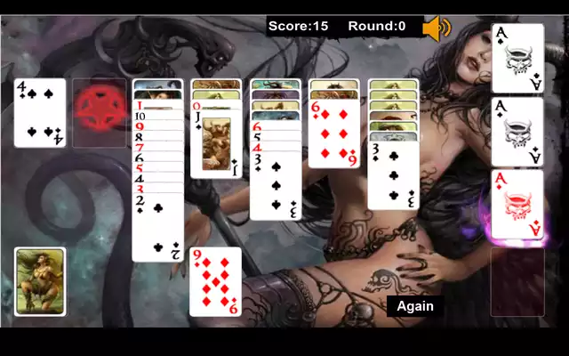 Play Darck Angel Solitaire Play Darck Angel Solitaire