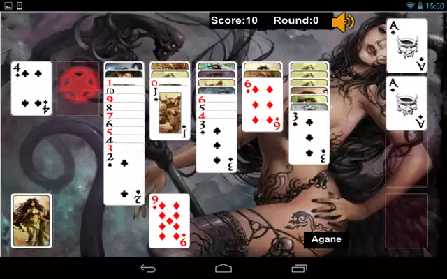 Play Darck Angel Solitaire Play Darck Angel Solitaire