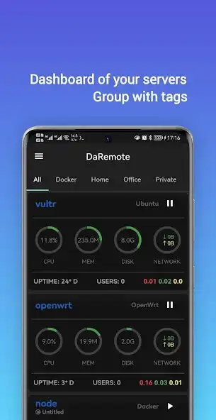 Play DaRemote: ssh,linux,docker,bsd  and enjoy DaRemote: ssh,linux,docker,bsd with UptoPlay