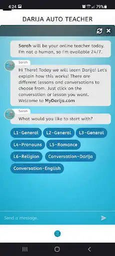 Play Darija -Translation - MyDarija as an online game Darija -Translation - MyDarija with UptoPlay