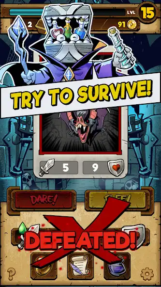 Play Daring Dungeoneer as an online game Daring Dungeoneer with UptoPlay
