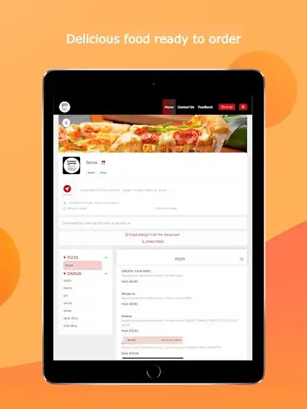 Play Darius Wood Fired Pizza Pasta as an online game Darius Wood Fired Pizza Pasta with UptoPlay