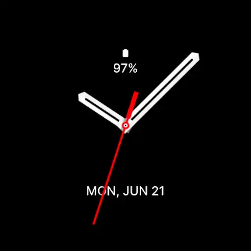 Play Dark Analog Watch Face APK