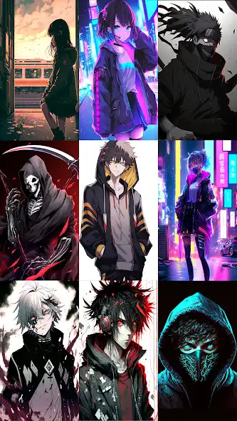 Play Dark Anime Wallpaper HD as an online game Dark Anime Wallpaper HD with UptoPlay