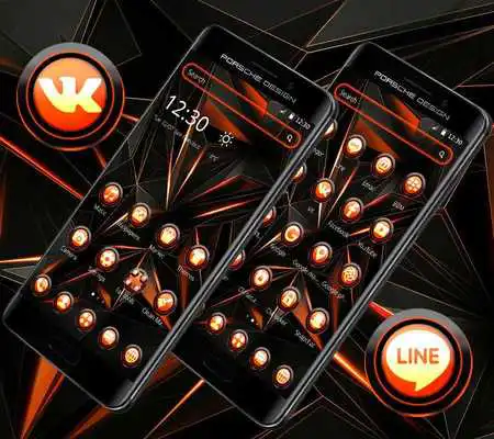 Play Dark Black Business Red Theme Play Dark Black Business Red Theme