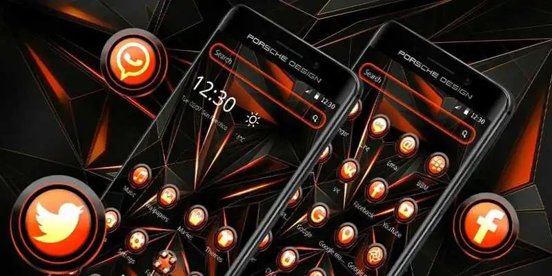 Play Dark Black Business Red Theme Play Dark Black Business Red Theme
