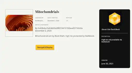 Play Darkblock NFT Viewer as an online game Darkblock NFT Viewer with UptoPlay
