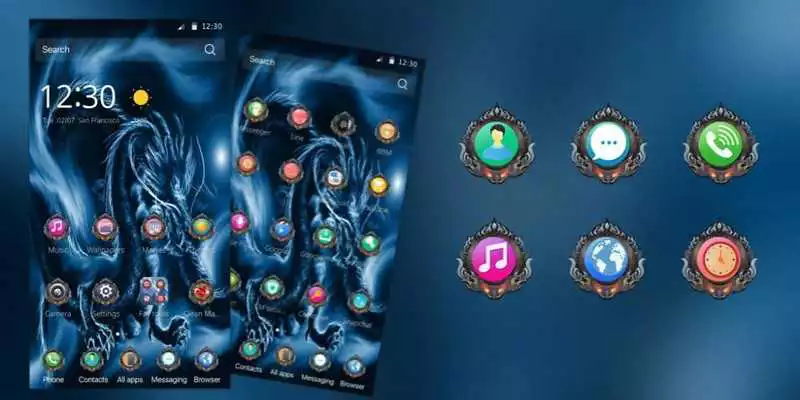 Play Dark Blue Dragon