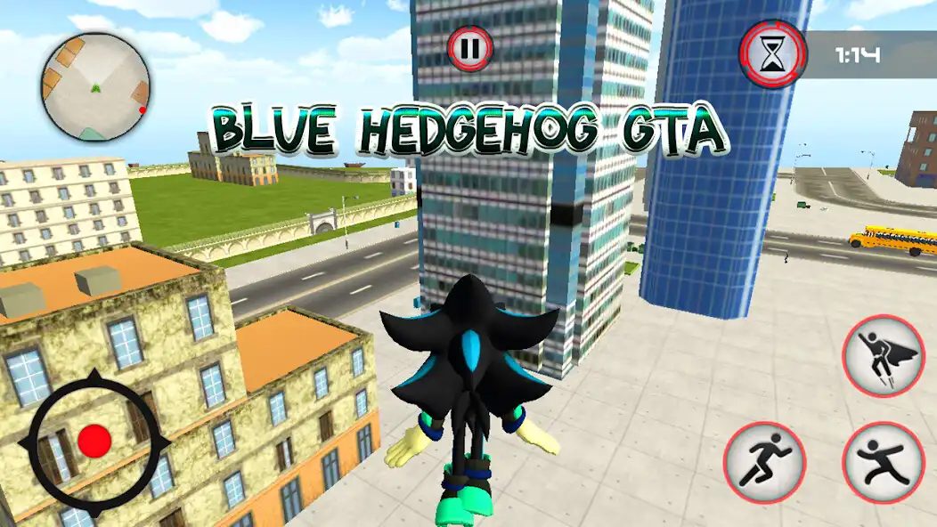 Play Dark Blue Hedgehog Rope Hero  and enjoy Dark Blue Hedgehog Rope Hero with UptoPlay