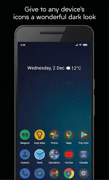 Play Darkful - Icon Pack  and enjoy Darkful - Icon Pack with UptoPlay