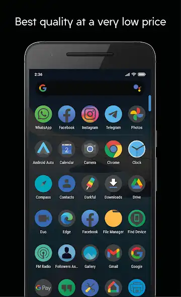 Play Darkful - Icon Pack as an online game Darkful - Icon Pack with UptoPlay