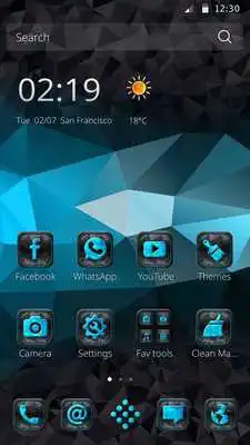 Play Dark Geometric Black Theme Play Dark Geometric Black Theme